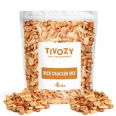 TIVOZY paquete frente mostrando mezcla y conveniencia para compartir