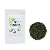 TOMOSAN envase frontal mostrando 80g y origen Shizuoka, calidad visible