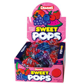 Tootsie Roll caja frontal mostrando 48 paletas, ideal para eventos