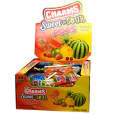 Tootsie Roll caja frontal mostrando 48 paletas, ideal para eventos