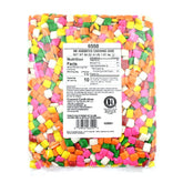 Tootsie Roll bolsa 64 oz al frente muestra cantidad y embalaje práctico