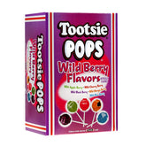 Tootsie Roll caja frontal con 100 piruletas, ideal para eventos