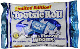 Tootsie Roll paquete frontal mostrando diseño y cantidad, facilita identificación rápida