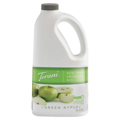 Torani botella frente mostrando el envase y ventaja de cantidad