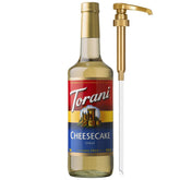 Torani botella frontal mostrando presentación y volumen, ideal para barras