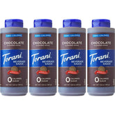 Torani salsa chocolate frente botella exprimible, decoración fácil