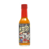 Torchbearer Sauces botella frontal mostrando diseño y nivel de picante