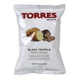 Torres Selecta frontal del empaque mostrando el diseño y el sabor trufa negra