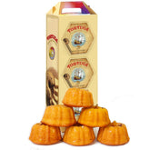TORTUGA paquete frontal mostrando seis mini cakes, ideal para regalar