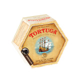 TORTUGA pastel frontal empaquetado mostrando presentación premium