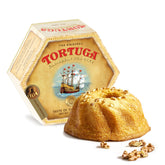 TORTUGA pastel rum cake frontal con empaque premium y atractivo regalo
