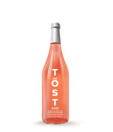 TOST ROSE frontal pack mostrando las tres botellas listo para compartir