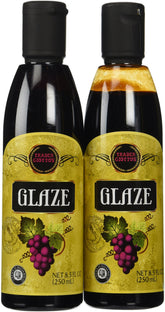 Trader Giotto's botella frontal mostrando el glaseado listo para usar