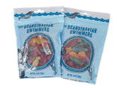 Trader Joe's bolsa frontal con peces y formas marinas, ideal para fiestas