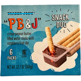Trader Joe's caja frontal PB&J muestra contenido y portabilidad
