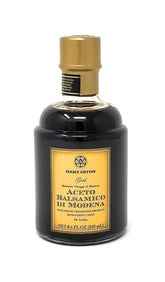 Trader Joe's botella frontal con etiqueta IGP y origen Modena, útil para identificar el producto