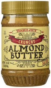 Trader Joe's frasco frontal mostrando etiqueta y tamaño práctico