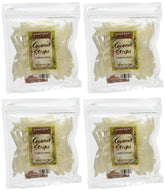 Trader Joe's frente del empaque mostrando el pack de 4 y beneficio portable