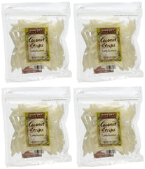 Trader Joe's frente del empaque mostrando el pack de 4 y beneficio portable