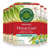 Traditional Medicinals caja frontal mostrando 96 bolsitas, comodidad y reserva