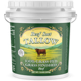 TRADITIONAL NUTRIENTS envase frontal de manteca de res 7.2 lb, almacenamiento práctico