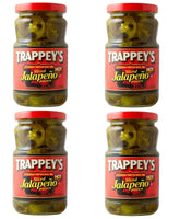 Trappey's frasco frontal con jalapeños en rodajas, práctico y listo para usar
