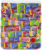TREATBASKET Jolly Ranchar vista frontal del paquete, práctico y colorido