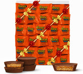 TREATBASKET Resse's caja frontal con bolsa de 2 lb lista para fiestas