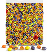 TREATBASKET paquete frontal de 5 lb mostrando cantidad y colores
