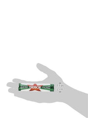 Trebor pastilla en mano ilustrando tamaño bocado y uso inmediato