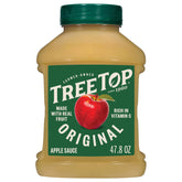 Tree Top frente del envase de 47.8 oz con etiqueta clara y beneficios