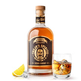 Trejo's Spirits frente de botella mostrando diseño y presencia en barra
