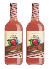 Tres Agaves frente del empaque mostrando botella y etiqueta clara