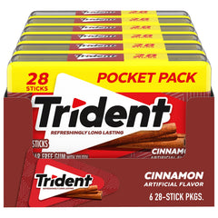Trident paquete frontal mostrando diseño y conveniencia
