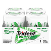 Trident envase al frente mostrando 60 piezas y facilidad de transporte