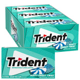 Trident frente del paquete mostrando diseño y cantidad
