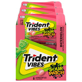 Trident Vibes mostrando botella frontal y beneficio portátil
