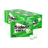 Trident Vibes botella frontal mostrando diseño práctico y frescura