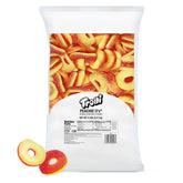 Trolli bolsa frontal mostrando 5 lb y color durazno, ideal para eventos