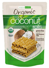 Tropical Fields frente del paquete 11 oz, bolsa resellable mantiene frescura