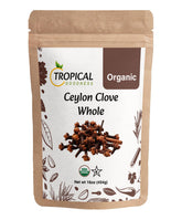 Tropical Goodness paquete frontal de clavos enteros orgánicos con aroma potente