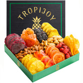 TropiJoy caja frontal elegante lista para regalo con variedad tropical
