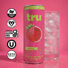 Tru burbujas en bebida resaltando textura refrescante y ligera