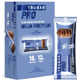 TRUBAR empaque frontal que muestra sabor y proteína
