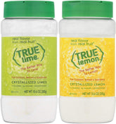 True Citrus pack frontal con shakers de limón y lima para sabor sin calorías
