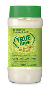 True Citrus envase frontal mostrando tamaño y diseño, práctico y sin desorden