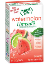 True Lime frente del empaque mostrando el producto y beneficios