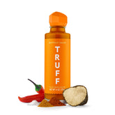 TRUFF botella frente con etiqueta elegante y atractivo gourmet
