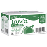 Truvia sobre al frente mostrando diseño y conveniencia