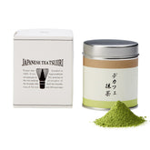 TSUJIRI envase frontal del Decaf Matcha, presentación clara y auténtica